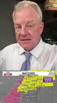 Severe weather & tornado watch coverage in Arkansas w/ THV11's Tom Brannon