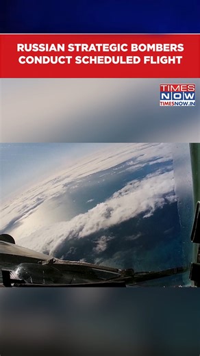 Watch: Russian Strategic Bombers Conduct Scheduled Flight Over Neutral Waters | War News #russia #ukraine #moscow | TIMES NOW