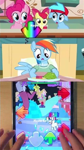 Nom Nom Noms But Little Pony - FNF Mobile Gameplay - Friday Night Funkin'