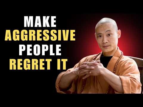 This Verbal Tricks To Make An Aggressive Person Sorry | Shi Heng Yi