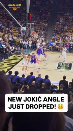 Nikola Jokic INSANE Behind-The-Back Pass!