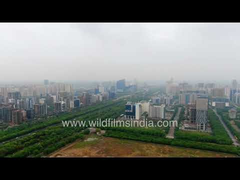 Greater Noida Skyline | Modern High-Rise Cityscape & Expressway