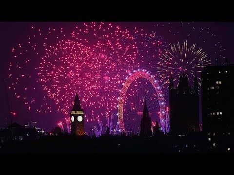 Europe welcomed 2026 with fireworks and large public gatherings