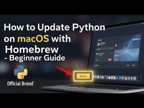 How to update Python on macOS with Homebrew - Beginner Guide