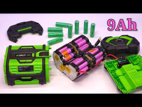 EGO Power+ 56V 7.5Ah Battery Cell Replacement (Upgrade to 9Ah using EVE INR18650/30P)