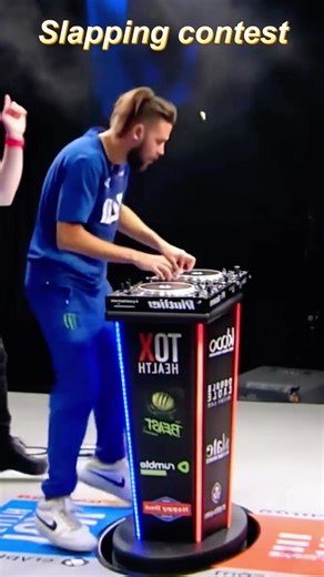 Slapping contest 😳😳😳#human #slap #face #challenge #competition