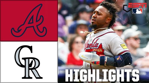 Atlanta Braves vs. Colorado Rockies | Full Game Highlights | ESPN MLB