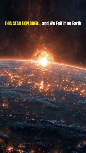 What Happens When a Star Explodes Near Earth