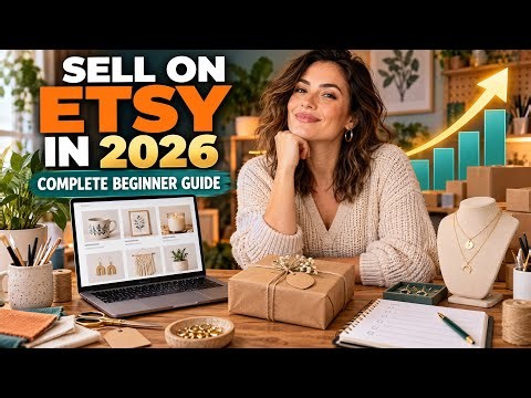 HOW TO SELL ON ETSY IN 2026 | COMPLETE BEGINNER GUIDE