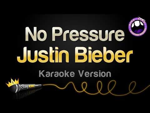 Justin Bieber - No Pressure (Karaoke Version)