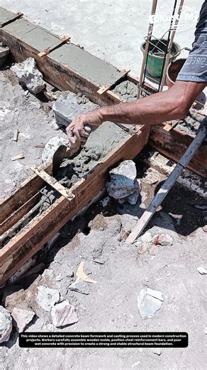 Perfect Concrete Beam Framing Process That Saves Time and Improves Structural Accuracy.