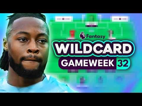 FPL GW32: My Wildcard is ACTIVE! 🃏 First Draft, Chip Strategy & Double/Blank Gameweek Refresher