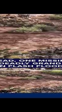 Two dead, one missing after deadly Grand Canyon flash flood