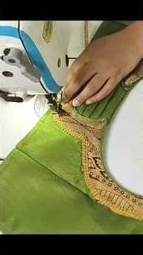 Trending Silk Blouse Design 2026 ✨ | Silk Saree Blouse Cutting & Stitching #shorts