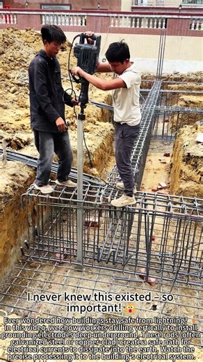 Drilling Deep for Grounding Electrodes – Stay Safe! ⚡