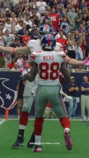 Throwback to Hakeem Nicks' first career game with 10+ catches 🙌 #giants #nfl #football #shorts