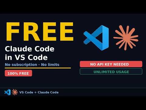 Use Claude Code in VS Code for FREE — ( Zero Setup, Zero Cost! )🚀