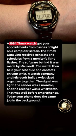 This Timex Got Your Schedule From Screen Flashes #shorts #watches #clocks