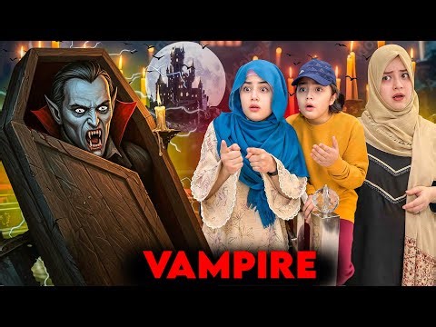 Why Vampire Came Our Home Suddenly? 🧛‍♂️ Who Took Him Out Of The Coffin? ⚰️ | Rida Naqqash