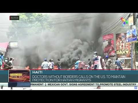 Doctors Without Borders calls on the U.S. to maintain protection for Haitian migrants