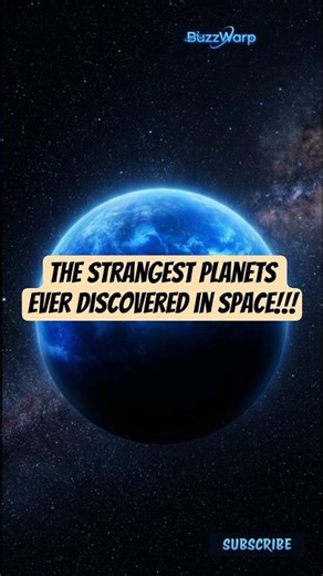 These Alien Planets Break All Physics Laws | BuzzWarp #universe #nasa #spacex #blackhole