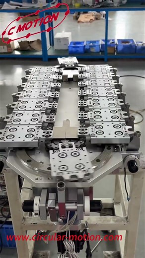 16 Station Positioning Chain Driven Elliptical Conveyor Line