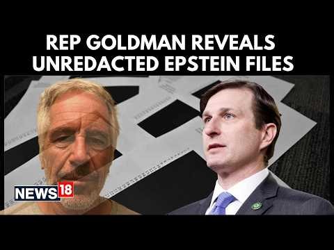 Dan Goldman Reveals Epstein File Email, Challenges Trump’s Account of Ties | US News | N18G