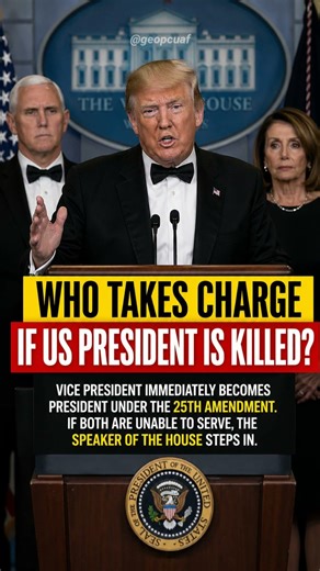 US Presidential Succession: Who Takes Charge If the President Is Killed or Incapacitated