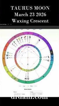 🌒✨ The Magician’s Crossroads Waxing Crescent Moon 3/23/26 #mooncycles #waxingcrescent