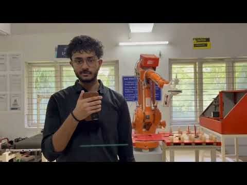 Final Year Project Demonstration – Automated Pick and Place System for Textile Application