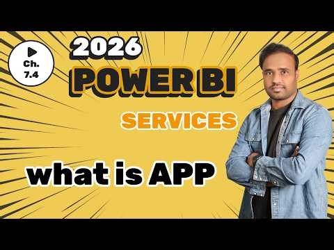 Power BI Services - What is App in Power BI - C7.4