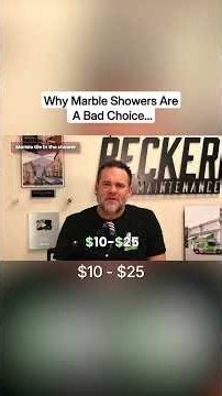 Marble Showers Look Amazing... But Here's the Problem