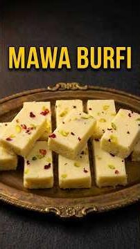 Mawa Burfi in 10 mins | Easy 10 mins Mithai | Khoya Burfi Recipe | Easy Burfi Recipe | Barfi Recipe