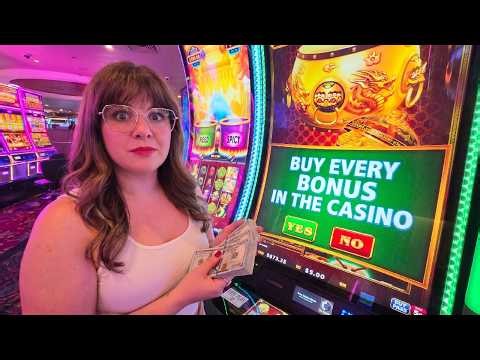 Buying Every Slot Machine BONUS in Las Vegas!