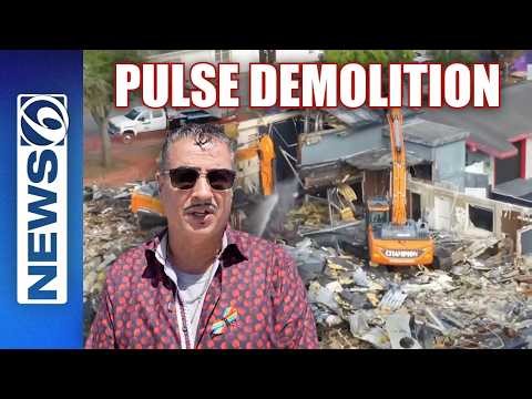 PULSE Nightclub demolition begins in Orlando YEARS after a mass shooting