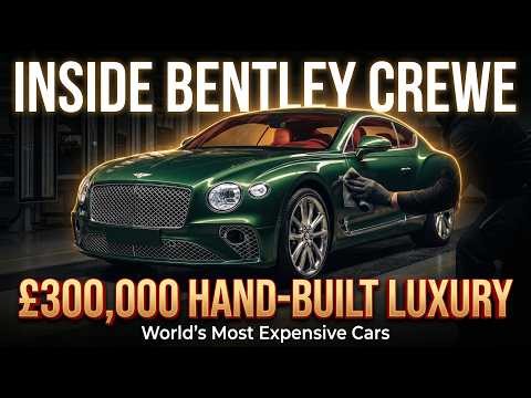 Inside the £300,000 Bentley Factory: Hand-Built Luxury