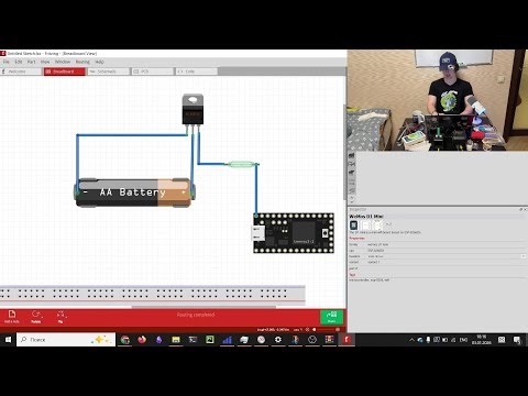 Building Electronics Schematic for Portal Gun from Rick and Morty | Embedded Adventure Day 23