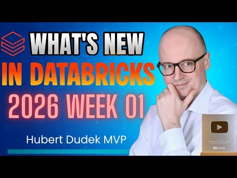 Databricks Breaking News: Week 2026 01: 29 December 2025 to 4 January 2026 #databricks news
