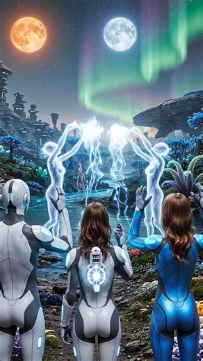 A futuristic alien planet. #futuristic #ai #scifi #alien #alienplanet