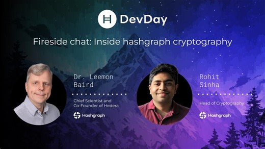 Inside Hashgraph Cryptography + Post-Quantum Fireside with Dr. Leemon Baird | Hedera DevDay 2026 | Hedera