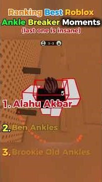Funny Roblox Ankle Breaker Moments # #roblox #fnaf #anklebreakers