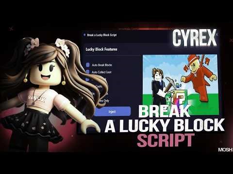 BREAK A LUCKY BLOCK SCRIPT *NO KEY* - BEST AUTO FARM LUCKY, FREEZE SAMMY, AUTO GOD & MORE!