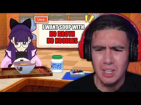 I WORK AT A RAMEN SHOP BUT THE CUSTOMERS ORDERS ARE SO PICKY THAT IT DISTURBS ME