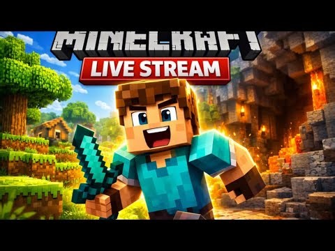 Minecraft SMP Day 1🔴 | Java + PE Crossplay | Public Join