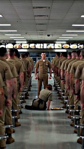 Soldier’s Shocking Reaction in Mess Hall