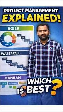 Project Management 🚀 | Agile, Scrum, Kanban #shorts