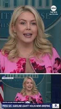 White House: 'Operation Epic Fury is moving ahead successfully and according to plan'