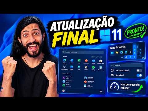 WINDOWS 11 FINALMENTE PRONTO! A Atualização Que Completa Tudo