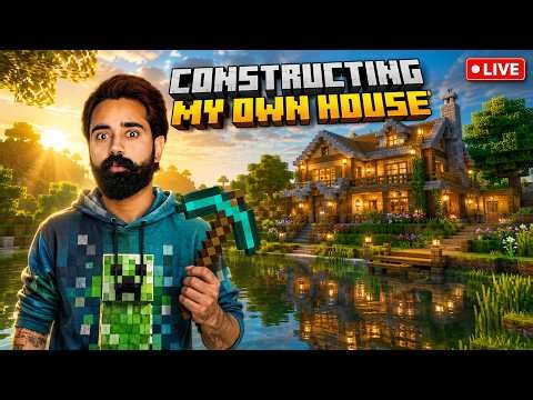 DREAM HOUSE COMPLETED 🏡🔥 ? | Minecraft LIVE | Day-7 | #minecraft #gaming #hihutnerlive