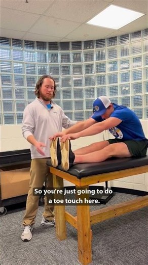 Hamstring Stretch With the ATC